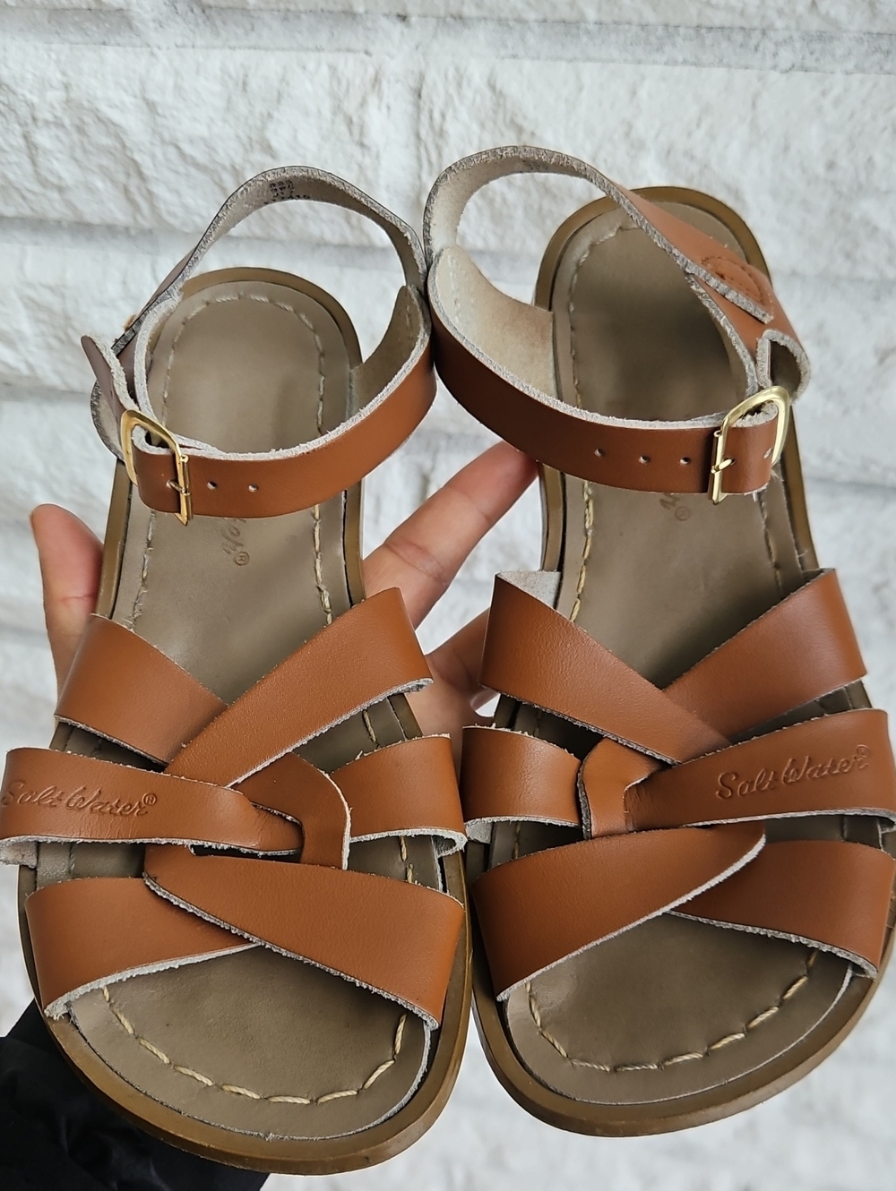 Salt water Sandals Brown